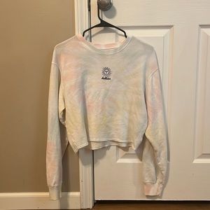 Hollister cropped sweatshirt